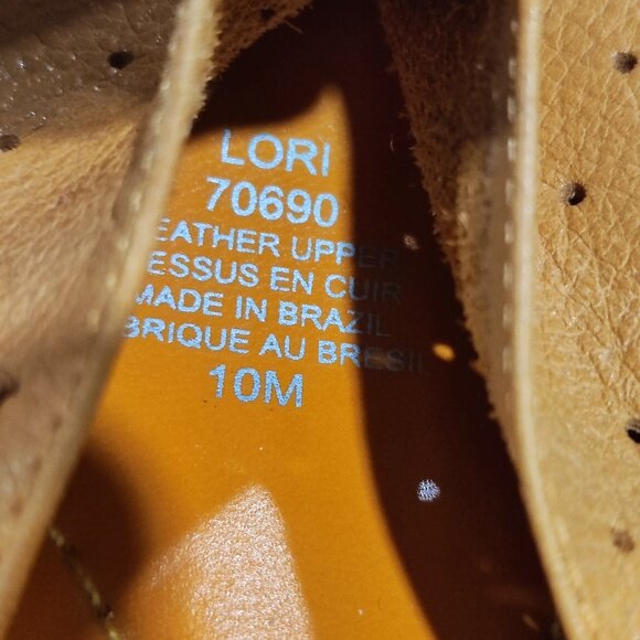 Jessica slipper leather upper brown women's size 10M - Picture 8 of 8